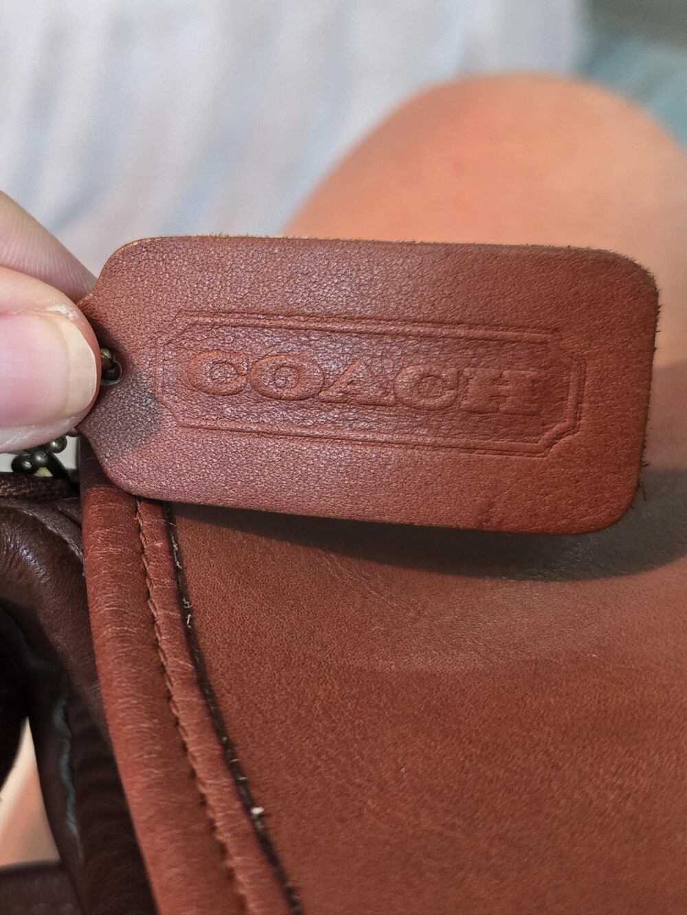 Vintage Coach Patricia Legacy Bag In British Tan (Style #9951) - Picture 3 of 12